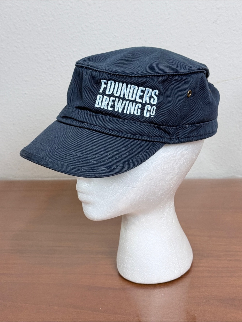Founders Brewery Organic Military Cap Navy